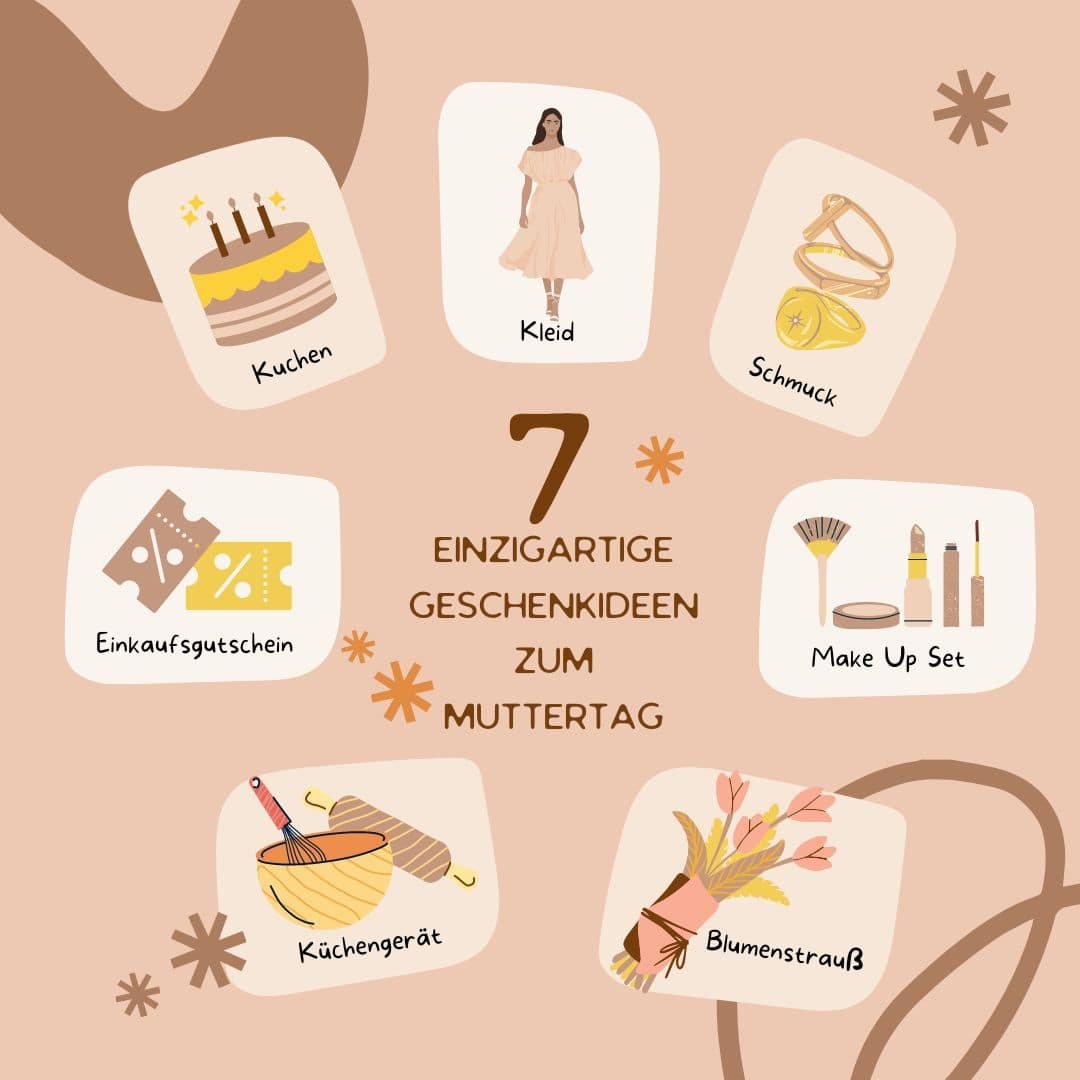 erschwingliche Geschenkideen zum Muttertag